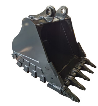 Nowa 700-1000 kg wiadra do kopalni w kolorze żółtym / czarnym Q355/NM400/Hardox450
