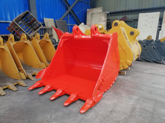 Black/Yellow All Purpose Excavator Bucket with 0.25-1.4cbm Capacity