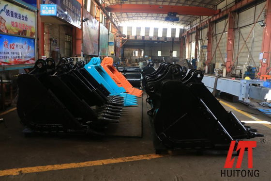 Robust Heavy Duty Excavator Bucket z wolframem Zęby Trwałość i 0,25-4,3cbm pojemność