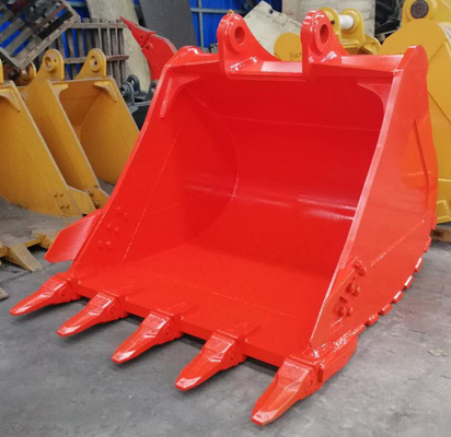 Huitong Heavy Duty Excavator Bucket jest sprzedawany ze wzmocnioną strukturą i doskonałą odpornością na zużycie.