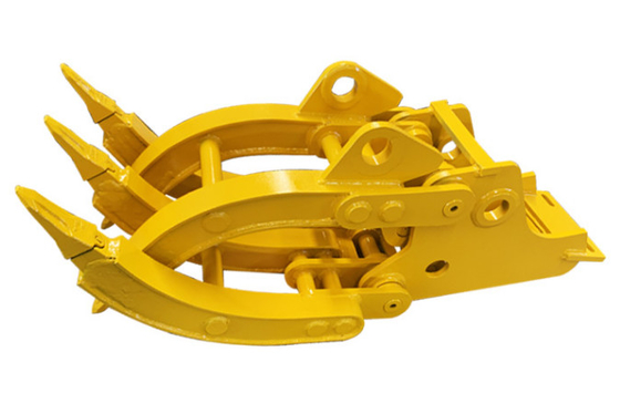 20Ton Excavator Manual Type Farm Machine Log Grapple 2.2M Jaw Opening Q355B/NM400/HARDOX450 Produkt z i OEM