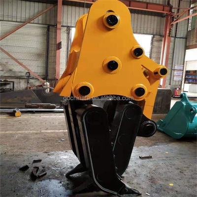 Nieobrotny system obrotowy Produkt 9Ton Excavator Manual Type Log Grapple Customized Jaw Open Wood Grapple