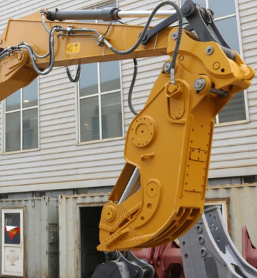 25-tonowa koparka rozbiórkowa Hydrauliczny rozdrabniacz do betonu Żółty kolor