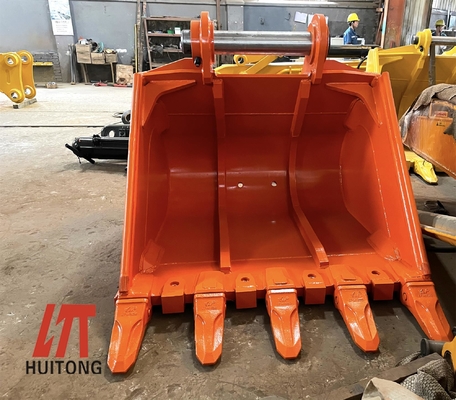 HUITONG Custom Digger HD Bucket Heavy Duty Bucket Excavator Wzmocniony wiaderek skalny dla CAT320 EX120