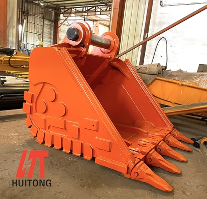 HUITONG Custom Digger HD Bucket Heavy Duty Bucket Excavator Wzmocniony wiaderek skalny dla CAT320 EX120