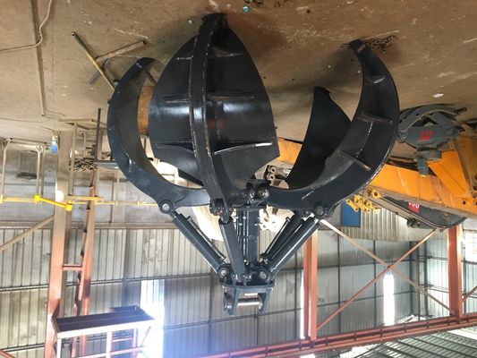 Ciężki cztery lub pięć pazur Orange Peel Grab 380-2250kg Pojemność Trwałość Stal Hardox