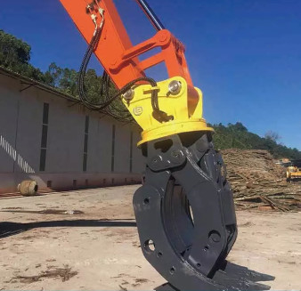 36-tonowa koparka 360-rotating hydraulic type Log Grapple Customized Control Wood Grapple Produkt