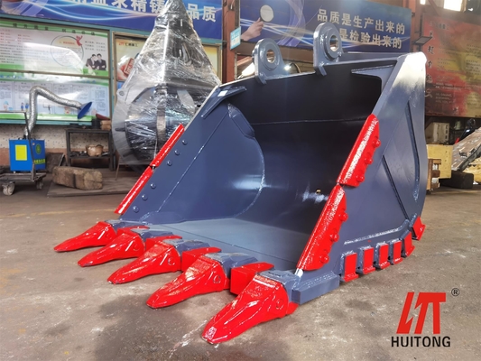 Siła Q355 Koparz Rock Bucket Hardox400 Żółty/Czarny