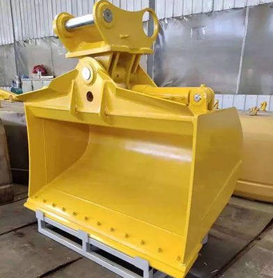 PC350 Hydraulic Tilt Ditching Bucket 35Ton OEM 1.4M3 Tilt Cleaning Excavator Bucket Hot Sale HARDOX 450 Bucket