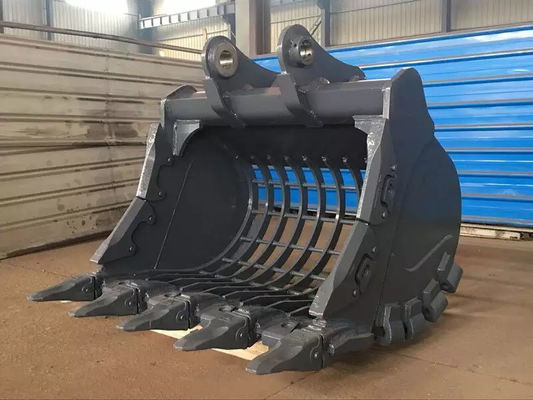 Koparka Łyżka szkieletowa 21-24 ton Koparka 1,1 m3 SK220 SH230 EX220 do przesiewania kamienia Pogłębianie rzek Prace w kamieniołomach