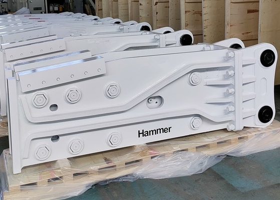 Ekskawator Młotek kamienny Betonowe hydrauliczne łamacze dla ekskawatora HB30