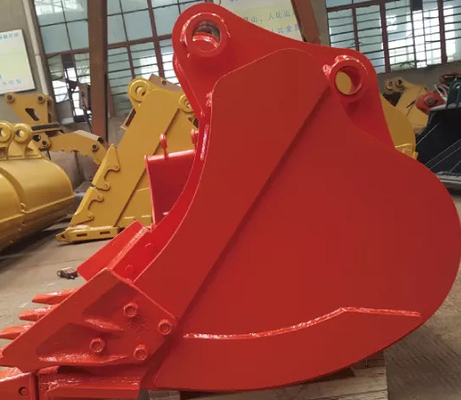 Wytrzymałość Wiadro koparki ciężkiej Q355B NM400 Zęby wolframowe 800-1200mm