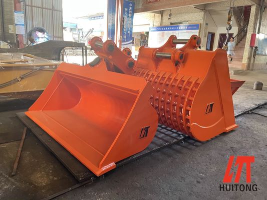 Hydrauliczny wiaderek z nachyleniem 6-10T Ekskawator 0,3m3 SK60 EX60 do oczyszczania rowów i wyrównania ziemi