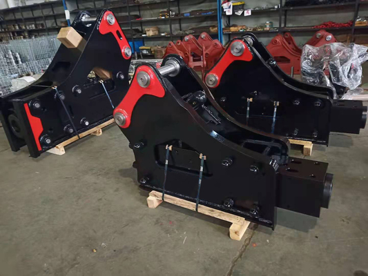 Q355B Materiał Koparka hydrauliczny młotek o pojemności 200-1500 kg i dopuszczalne OEM