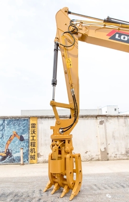 Hydrauliczny mechaniczny chwytak montowany na koparce do koparek kołowych PW75R-2
