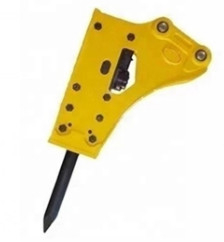 Fabryczna bezpośrednia dostawa Gorąca sprzedaż 10Ton PC100 Excavator Attachment 100MM Diameter Chisel Breaker Hammer z fabryczną kontrolą QC wysokiego standardu