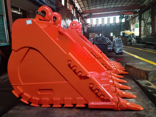 Niestandardowy wiaderek do kopania 2.1CBM dla koparki PC450